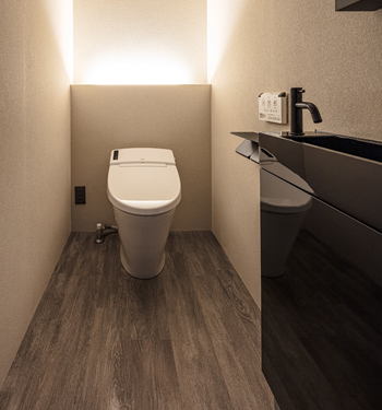 貸別荘「Moi Sauna Villa」 レストルーム